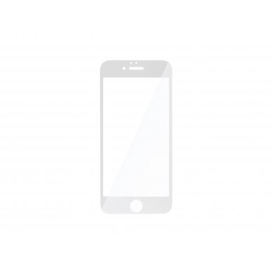 Ekrano apsauga (grūdintas stiklas) telefonui Apple iPhone 6 Plus - baltas