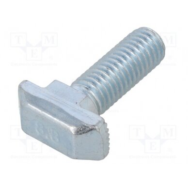 Screw; for profiles; Width of the groove: 10mm; L: 25mm; steel FA-096HK1030M0825 FATH 1