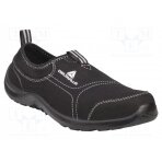 Shoes; Size: 35; black; cotton,polyester; with metal toecap DEL-MIAMISPNO35 DELTA PLUS