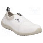 Shoes; Size: 35; white; microfiber; slip,impact; with metal toecap DEL-MIAMIS2BC35 DELTA PLUS