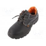 Shoes; Size: 43; black; leather; with metal toecap BE7241EN/43 BETA