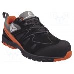 Shoes; Size: 45; black; polyester,suede split leather DEL-BROOKS3NO45 DELTA PLUS