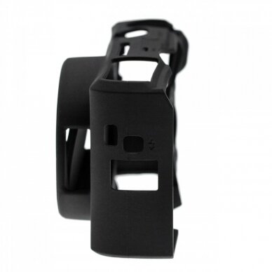 Silikoninis dėklas foto - video kamerai Canon Powershot G7X Mark III, juodas 4