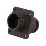 Socket; male; PIN: 9; w/o contacts; CPC Series 1; size 13 CPC-0-0182922-1 TE Connectivity
