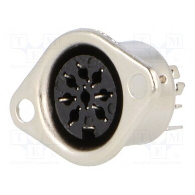 Socket; DIN; female; PIN: 8; Layout: 270° with central pin; DC-016 DC-110 1