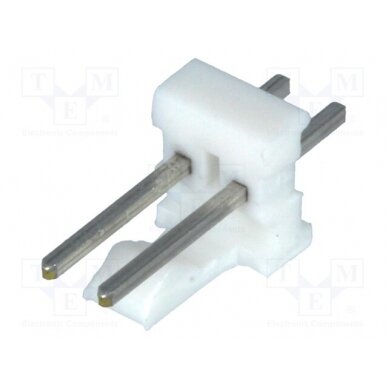 Socket; wire-board; male; PIN: 2; 2.54mm; THT; MTA-100; tinned 640456-2 TE Connectivity 1