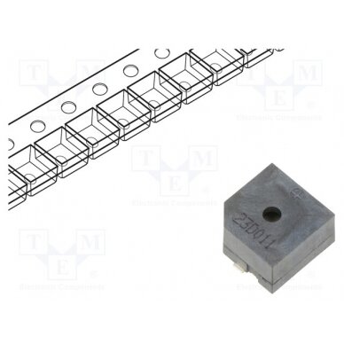 Sound transducer: electromagnetic alarm; 2.4kHz; 40mA; -40÷105°C LET1375HS-05 Cre-sound Electronics 1