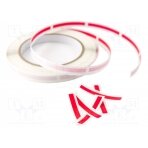 Splice tape; ESD; 12mm; 500pcs; Features: self-adhesive; red ATS-029-1005A ANTISTAT