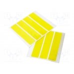 Splice tape; ESD; 16mm; 500pcs; Features: self-adhesive; yellow ATS-029-1031 ANTISTAT