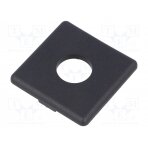 Stopper; for profiles; Width of the groove: 10mm; with hole FA-091015 FATH