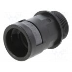 Straight terminal connector; Thread: metric,outside; PMAFIX VND I-BVND-M202GT PMA