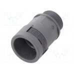 Straight terminal connector; Thread: PG,outside; polyamide 6 I-SVND-P09MGT-11 PMA