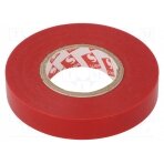 Tape: electrical insulating; W: 12mm; L: 25m; Thk: 130um; red; rubber SCAPA-2702A-12/25R SCAPA