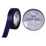 Tape: electrical insulating; W: 15mm; L: 10m; Thk: 0.15mm; blue; 241% HPX-5200-1510BL HPX