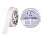 Tape: electrical insulating; W: 15mm; L: 10m; Thk: 0.15mm; white HPX-5200-1510WH HPX