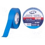 Tape: electrical insulating; W: 19mm; L: 20m; Thk: 0.15mm; blue; 125% HPX-52100VD1920BL HPX