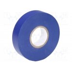 Tape: electrical insulating; W: 19mm; L: 20m; Thk: 0.15mm; blue; IT PA-IT-1-6 PARTEX