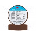 Tape: electrical insulating; W: 19mm; L: 20m; Thk: 0.15mm; brown 3M-TF-165-19-20BN 3M