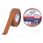 Tape: electrical insulating; W: 19mm; L: 20m; Thk: 0.15mm; brown HPX-52100VD1920BR HPX