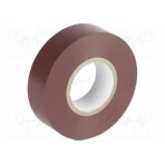 Tape: electrical insulating; W: 19mm; L: 20m; Thk: 0.15mm; brown PA-IT-1-1 PARTEX