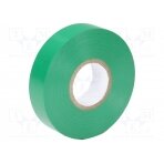 Tape: electrical insulating; W: 19mm; L: 20m; Thk: 0.15mm; green PA-IT-1-5 PARTEX