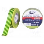 Tape: electrical insulating; W: 19mm; L: 20m; Thk: 0.15mm; rubber HPX-52100VD1920YG HPX