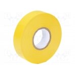 Tape: electrical insulating; W: 19mm; L: 20m; Thk: 0.15mm; yellow PA-IT-1-4 PARTEX