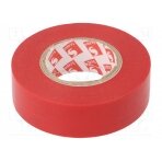 Tape: electrical insulating; W: 19mm; L: 20m; Thk: 130um; red; rubber SCAPA-2702-19/20RD SCAPA