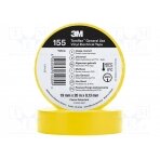 Tape: electrical insulating; W: 19mm; L: 20m; Thk: 130um; yellow 3M-TF-155-19-20YE 3M