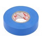 Tape: electrical insulating; W: 19mm; L: 25m; Thk: 0.15mm; blue; 170% SCAPA-6022-19/25BL SCAPA