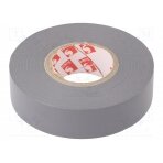 Tape: electrical insulating; W: 19mm; L: 25m; Thk: 0.15mm; grey; 170% SCAPA-6022-19/25GY SCAPA