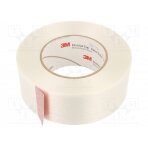 Tape: electrical insulating; W: 50mm; L: 55m; Thk: 0.165mm; acrylic 3M-1339-50-55 3M