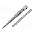 Taper reamer; Blade: about 55 HRC; carbon steel FUT.TR-01 ENGINEER