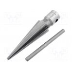 Taper reamer; Blade: about 55 HRC; carbon steel FUT.TR-04 ENGINEER