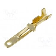 Terminal: flat; 2.8mm; 0.5÷1mm2; gold-plated; with a latch; male KON-A-28 4CARMEDIA