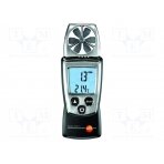 Thermoanemometer; 0,4÷20m/s; -10÷50°C; IP10; Pocket TESTO410-1 TESTO