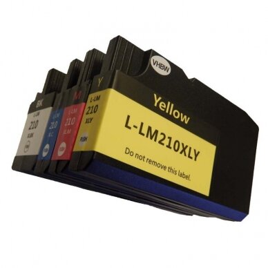 Rašalo kasečių rinkinys Lexmark 210XL serijai