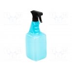 Tool: dosing bottles; blue (bright); polyetylene; 900ml; ESD ERS-410960036 EUROSTAT GROUP