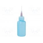 Tool: dosing bottles; blue (bright); polyurethane; 59ml; 1÷10GΩ ATS-146-0001 ANTISTAT