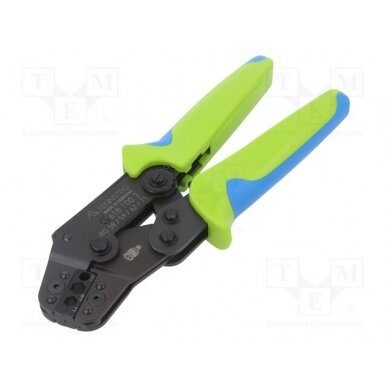 Tool: for crimping; coaxial connectors; PEW 8 REN.6181003 RENNSTEIG 1