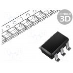 Transistor: N/P-MOSFET; unipolar; 20/-20V; 5/-4A; 1W; SOT23-6 SIL2308-TP MICRO COMMERCIAL COMPONENTS