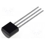 Transistor: PNP; bipolar; Darlington; 40V; 0.1A; 0.3W; TO92 NTE17 NTE Electronics