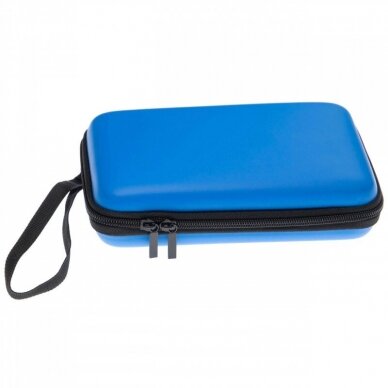 Apsauginis dėklas EVA žaidimų konsolei Nintendo 3DS LL-XL, mėlynas 1
