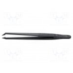 Tweezers; Blade tip shape: sharp; Tweezers len: 110mm; ESD IDL-708.CF IDEAL-TEK