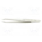 Tweezers; Blade tip shape: sharp; Tweezers len: 115mm; ESD IDL-709.DG IDEAL-TEK