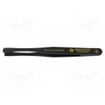Tweezers; Blade tip shape: shovel; Tweezers len: 120mm; ESD BRN-5-193 BERNSTEIN