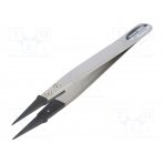 Tweezers; Tipwidth: 0.4mm; Blade tip shape: sharp; Blades: narrow FUT.PTZ-45 ENGINEER