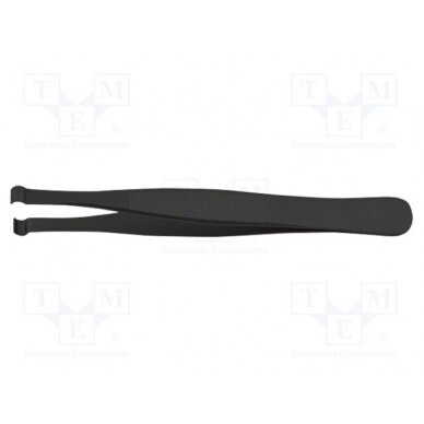 Tweezers; Blade tip shape: round; Tweezers len: 120mm; ESD BRN-5-014-7-13 BERNSTEIN 1