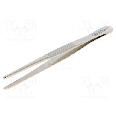 Tweezers; Blade tip shape: rounded; Tweezers len: 145mm; 25g BRN-5-117 BERNSTEIN 1