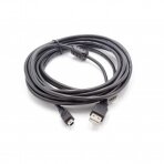 USB duomenų kabelis Mini-USB 5 m, juodas